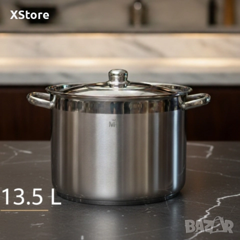 Неръждаема тенджера - MERCURY HAUS COSMO PREMIUM , снимка 6 - Съдове за готвене - 52496836