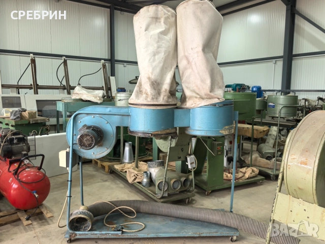 Аспирация с два чувала 2.2.кв монофазна 3500 кубика, снимка 8 - Други машини и части - 52133338