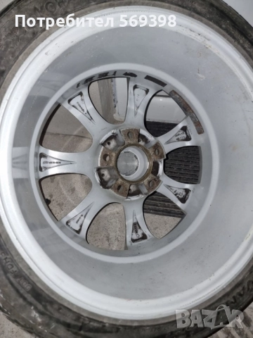 Резервна Алуминиева Джанта с гума 17ка 5x120 8J 225/45/17 BMW Е60 Е61, снимка 5 - Гуми и джанти - 51699514