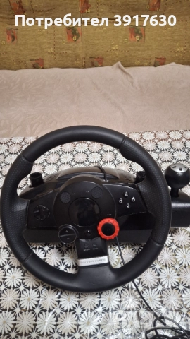 Logitech driving force gt , снимка 3 - Аксесоари - 52836263