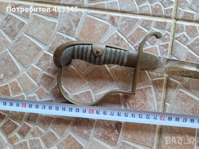 сабя, палаш, шпага, рапира, турска артилерийска сабя, снимка 2 - Антикварни и старинни предмети - 51702323