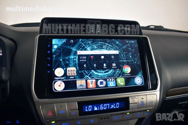 Toyota Land Cruiser Prado 150 2017-2022 Мултимедия Навигация Android, снимка 5 - Аксесоари и консумативи - 51757852
