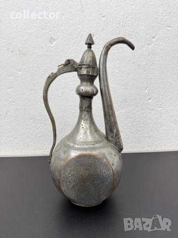 Автентичен османски ибрик с гравюри. №7844