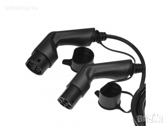 22kW 32A 5m Тип 2 Кабел за Зареждане на EV Електромобил Tesla i3 iX ID EV6 E-Tron IONIQ 5 EQC ZOE, снимка 6 - Части - 40599306