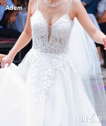 Маркова булченска рокля, снимка 4 - Сватбени рокли - 38575124