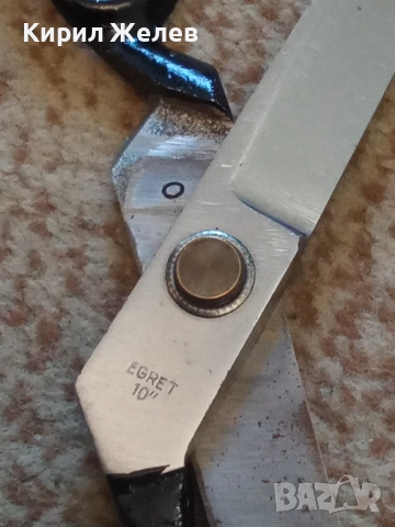 Стара шивашка ножица 50578, снимка 6 - Антикварни и старинни предмети - 52127174