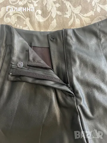 Нови кожени панталонки, снимка 3 - Къси панталони и бермуди - 48343882
