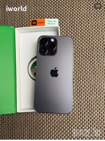 100% Battery! iPhone 14 PRO MAX Лизинг от 20Е/мес deep purple 128gb