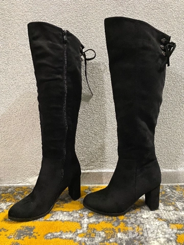 Нови ботуши леки чизми - 37 номер, снимка 7 - Дамски ботуши - 53061592