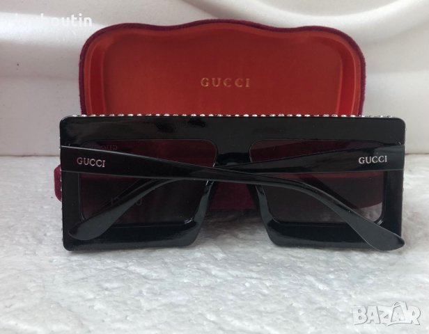 Gucci дамски слънчеви очила с камъни маска, снимка 13 - Слънчеви и диоптрични очила - 31091094
