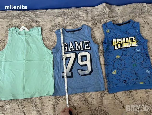 Детски летни дрехи за 6-7г. момче, снимка 8 - Детски тениски и потници - 49391781