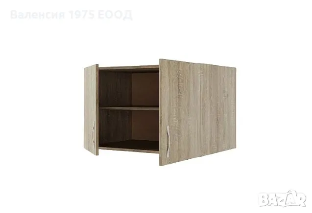 Надстройка Сити 1004 сонома, орех или комбинация бяло/ арвен, снимка 2 - Гардероби - 18797174