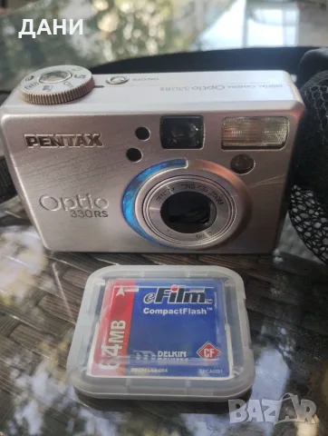  дигитален компактен цифров Фотоапарат Pentax с чантичка и допълнителна карта памет, снимка 3 - Фотоапарати - 56079059