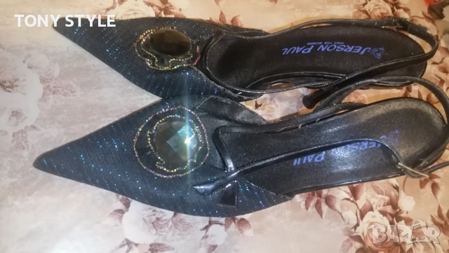 JERSON PAUL Оригинални Дамски Обувки 39, снимка 13 - Дамски елегантни обувки - 51488497