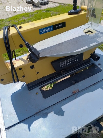 Контурен трион Scheppach, снимка 4 - Триони и циркуляри - 54278739