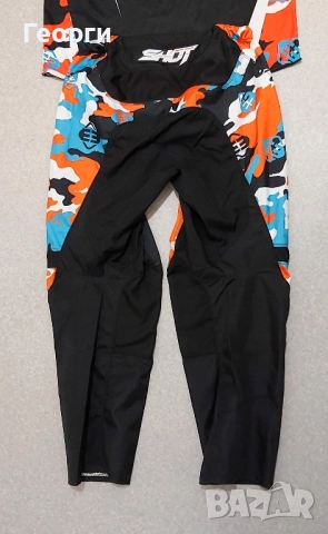 Екип за мотокрос Shot Freegun Camouflage XL, снимка 7 - Аксесоари и консумативи - 51634459
