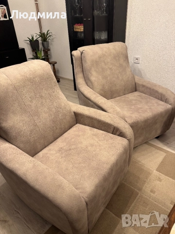 Холова гарнитура, снимка 2 - Дивани и мека мебел - 52412250