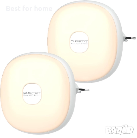 Акумулаторни нощни лампи със сензор за здрач