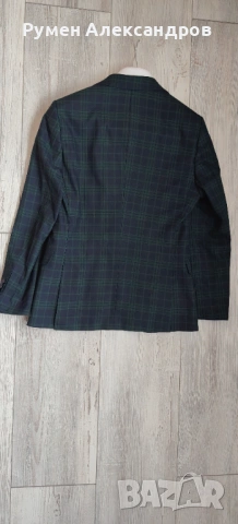 Мъжки костюм за абитуриентски бал  OWEN р-р S = №46 к-кт с риза, снимка 8 - Костюми - 54019834