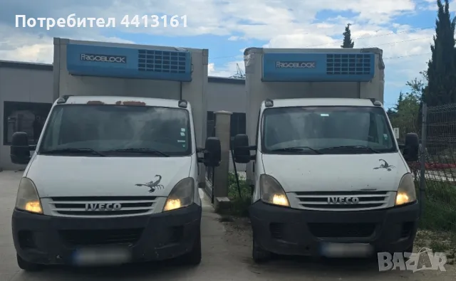 Ивеко Дейли 35s12 Хладилни фургони Въздушно окачване 