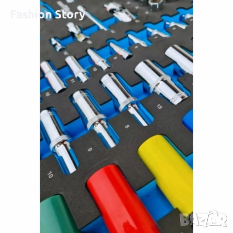 Професионална количка с инструменти Kraftwelle 05 - 7 чекмеджета и над 250 инструмента, снимка 4 - Сервизни услуги - 51933934