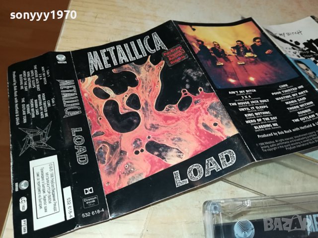 METALLICA ORIGINAL TAPE 2510231553, снимка 6 - Аудио касети - 42717698