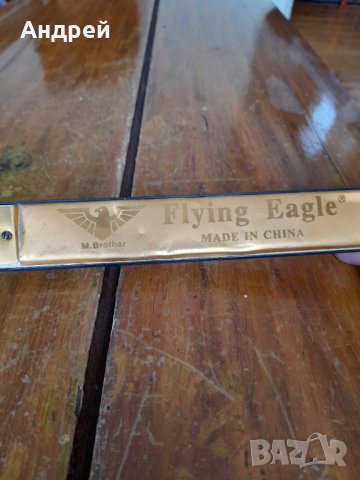 Стара хармоника Flying Eagle, снимка 2 - Други ценни предмети - 35163393