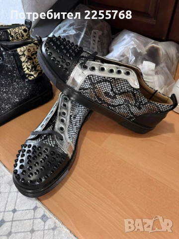 Мъжки обувки Christian Louboutin, снимка 3 - Маратонки - 52350784