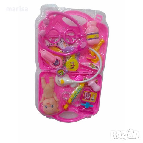 Докторски комплект с кукла, в куфар, варианти Код: 358533, снимка 1 - Играчки за стая - 42871812