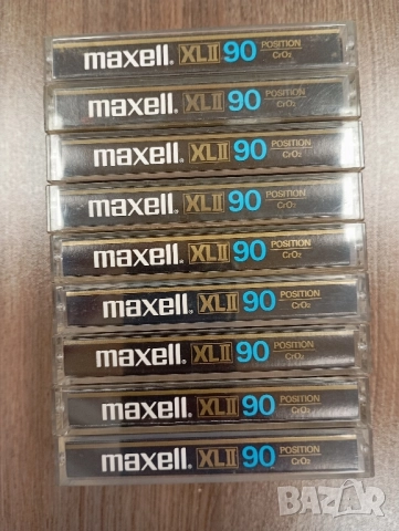 Maxell Black XL II 90 Epitaxial хромни аудио касети, снимка 3 - Аудио касети - 47675135