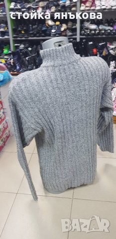 Продавам мъжка жилетка , сив меланж, снимка 3 - Други - 30977820