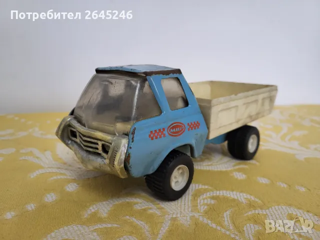 Стара метална играчка Мир , снимка 1