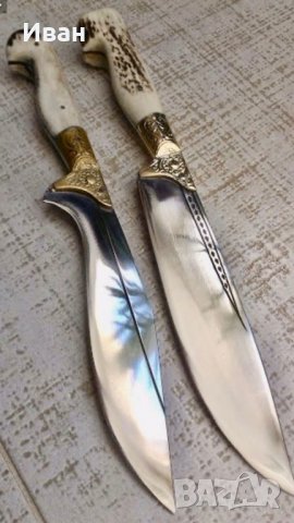 Ръчно изкован нож, снимка 2 - Ножове - 30097882