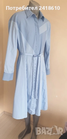Stella McCartney Womens Dress Size 46 -L /  XL НОВО! ОРИГИНАЛ! Дамска Рокля!, снимка 11 - Рокли - 54255369
