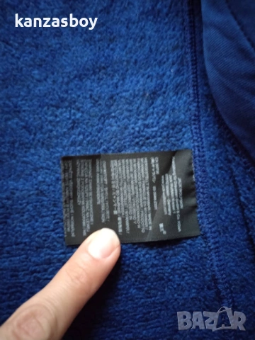 Jack Wolfskin Men Aquila Hooded Royal Blue - мъжко поларено горнище С, снимка 9 - Спортни дрехи, екипи - 53276133