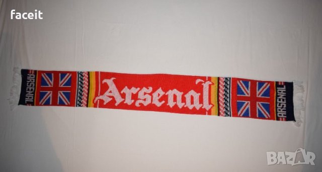 Arsenal F.C. - Страхотен фенски шал / Арсенал / Футболен