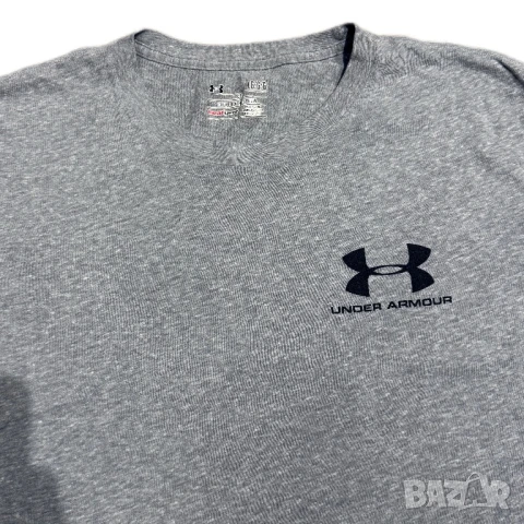 Мъжка тениска Under Armour Logo | L размер, снимка 2 - Тениски - 50459501