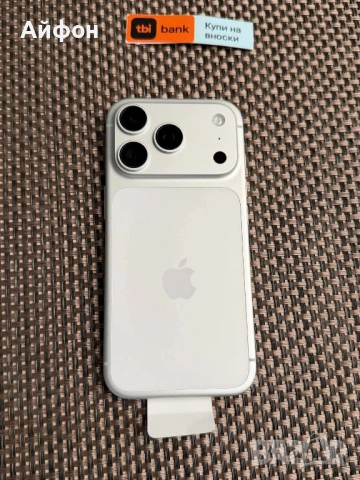 НОВ! 256Gb *ЛИЗИНГ* iPhone 17 Pro Silver / ГАРАНЦИЯ, снимка 3 - Apple iPhone - 54025316