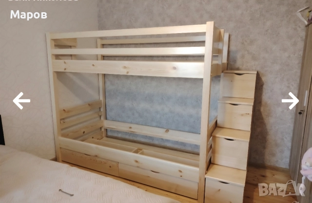 Продавам двуетажни легла, снимка 5 - Спални и легла - 30490858