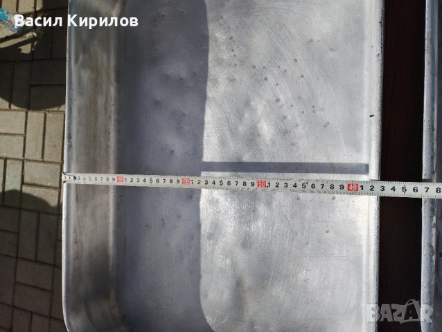 Алуминиеви тави за печене на питки,месо и др., снимка 7 - Съдове за готвене - 52214324