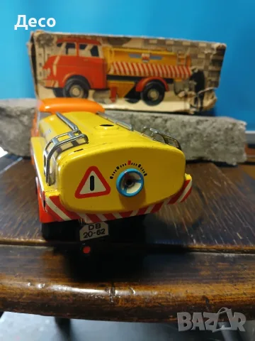 Стара немска играчка камион., снимка 5 - Колекции - 55924710