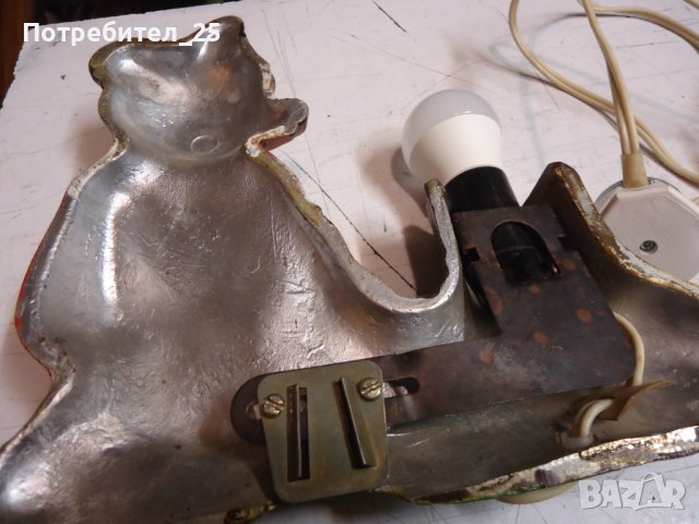 Стенна лампа- ретро, снимка 5 - Антикварни и старинни предмети - 40532736