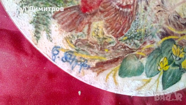 Маслена картина подписана , снимка 2 - Картини - 38245167