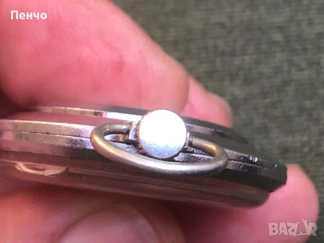 стар джобен "РАКЕТА" - MADE IN USSR, снимка 5 - Антикварни и старинни предмети - 50575543