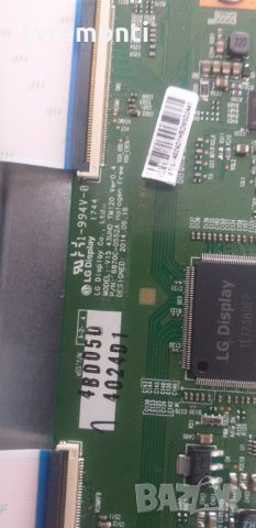 TCon BOARD LG display Co LTD MODEL , V15 43UHD TM120 Ver0.4 , P/N 6870C-0552A, снимка 3 - Части и Платки - 29812598