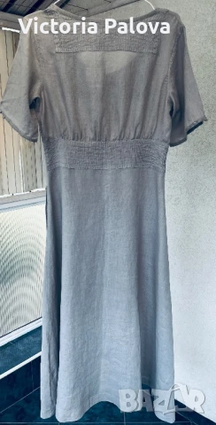 Нова дизайнерска рокля  GUDRUN SJÖDÉN лен, Швеция, снимка 10 - Рокли - 50984632