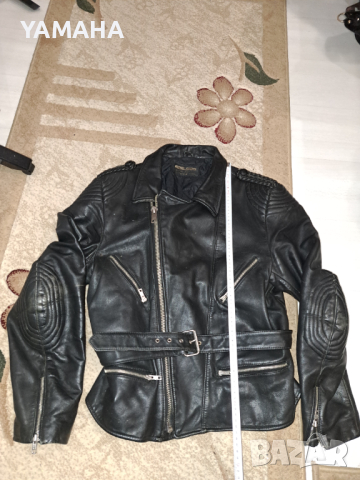 Мото  Яке  ЕСТЕСТВЕНА КОЖА  L___XL, снимка 6 - Якета - 44523352