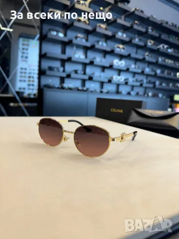 Слънчеви очила с UV400 защита с черен обикновен калъф Celine - 4 цвята Код D936, снимка 3 - Слънчеви и диоптрични очила - 47317088