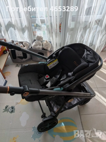 ДЕТСКА КОЛИЧКА VELOCE LOUNGE MODULAR FIAT 500, снимка 12 - Детски колички - 52438619