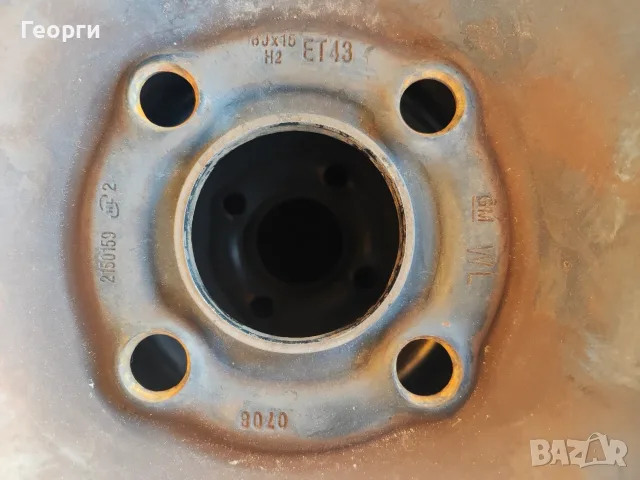 4бр.железни джанти за Ford 16цола, снимка 7 - Гуми и джанти - 55841517